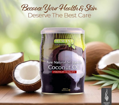 Natural Coconut Oil (400ml)